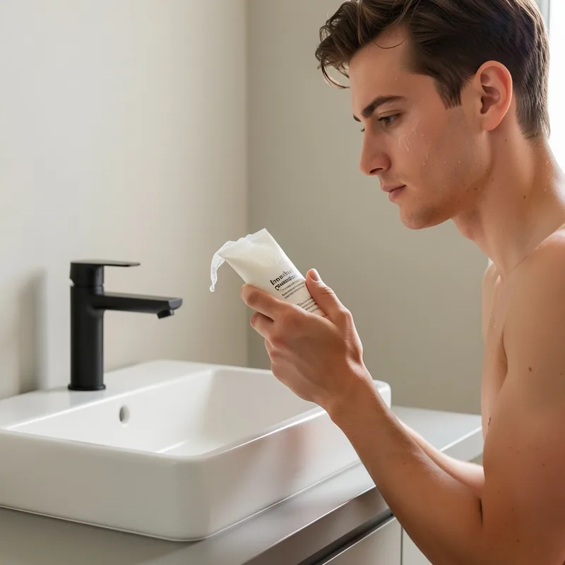 Routine beauté homme : 5 étapes simples pour une peau saine (2026)